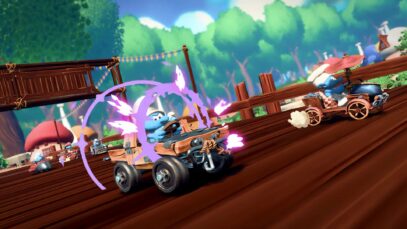 Making a kart game is a different kind of beast in the years since Mario Kart 8 has decided to become the Skyrim of goofy racers.
