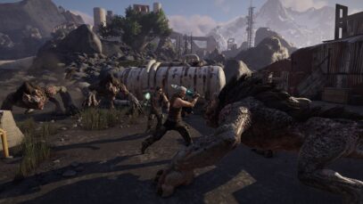 Open-world gameplay: ELEX features a vast open world for players to explore, filled with NPCs, creatures, and factions to interact with.