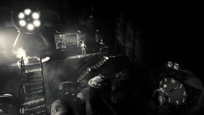 Immersive First-Person Gameplay: The game is played from a first-person perspective, which allows players to fully immerse themselves in the world of the game. This helps to create a sense of dread and unease, as players explore the haunted ship and encounter its many twisted horrors.