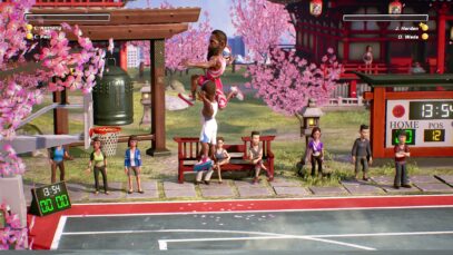 Arcade-style gameplay: The game's fast-paced and over-the-top gameplay mechanics offer a fun and accessible arcade-style basketball experience.