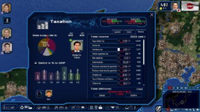 Extensive Database of World Leaders and Organizations: The game includes an extensive database of world leaders, political parties, and organizations, allowing players to interact with these entities and make decisions that will impact their relationships and the future of the country.