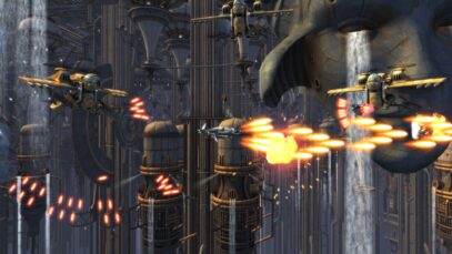 Complex Scoring System: Sine Mora EX features a deep and complex scoring system that adds a level of replayability to the game. Players can collect points by taking out enemies and completing objectives, and these points will determine their final score.