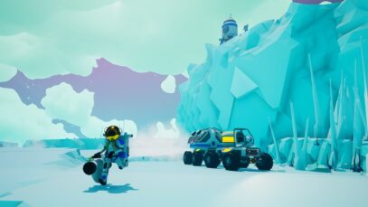 Terrain manipulation system: Astroneer features a terrain manipulation system that allows players to reshape the landscape in real-time using a variety of tools and equipment. This enables players to create complex and intricate structures, overcome obstacles, and explore new areas of the game.