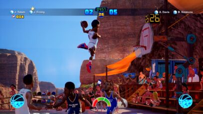 Arcade-style gameplay: The game features fast-paced, high-scoring action that emphasizes fun over realism. The gameplay is easy to pick up, but challenging to master.