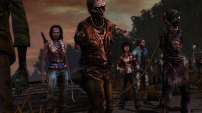 Intense combat: Combat is a major part of the game, with Michonne using her signature katana to take down both zombies and hostile survivors. Quick-time events are used during combat sequences to add a sense of urgency and tension, requiring players to react quickly in order to survive.