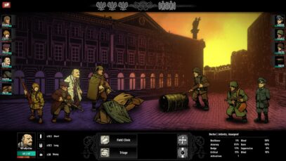 Turn-based tactical combat: The game features challenging and strategic turn-based combat, where players must carefully plan their moves and consider a range of factors, such as positioning, weapon range, and character abilities.