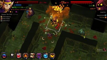 Turn-Based Gameplay: The game's turn-based mechanics allow players to carefully plan and strategize their moves as they explore the dungeon, fight monsters, and collect treasure.