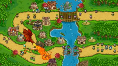 Tower Defense Gameplay: The game offers classic tower defense gameplay, where players must strategically place towers along the enemy's path to prevent them from reaching the end.
