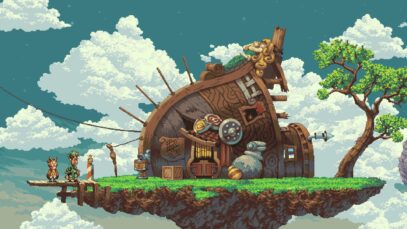 Beautiful visuals: Owlboy features beautiful pixel art graphics that are detailed and colorful. The game has a unique and charming art style that adds to its overall appeal.