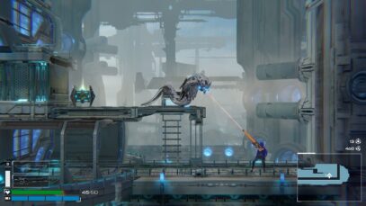 Stunning graphics: Trinity Fusion features stunning graphics that bring the game's futuristic world to life. The environments are highly detailed, the characters are well-designed, and the visual effects are impressive.