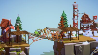 Extensive Bridge-Building Toolbox: Poly Bridge 3 provides a vast array of materials, components, and tools for constructing bridges. From traditional steel beams and wooden planks to advanced hydraulic systems and suspension cables, the game offers a comprehensive toolbox that allows you to unleash your creativity and design bridges with precision.