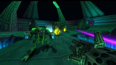 Multiplayer mode: Turok 2 allows up to four players to battle it out in split-screen multiplayer mode. Players can choose from a range of modes, including Deathmatch, Capture the Flag, and Last Stand.